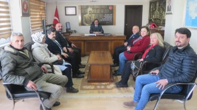 Kaymakam Güldoğan, Arslan’ı Misafir Etti