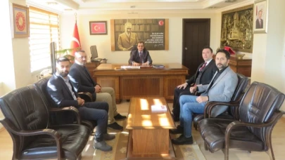 Kaymakam Güldoğan, Çapkulaç’ı Misafir Etti