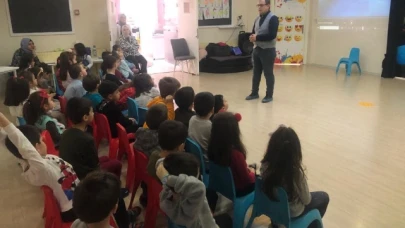 Minik öğrencilere ağız ve diş sağlığı eğitimi