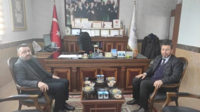 Müftü Durmuş'tan Müftü Pehlivan'a Ziyaret