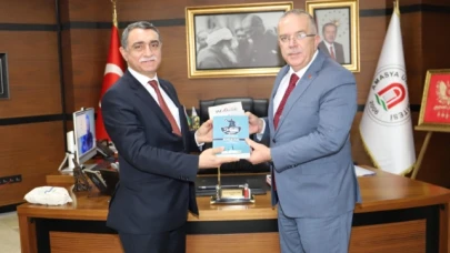 Rektör Turabi, Rektör Karahocagil’i Ağırladı