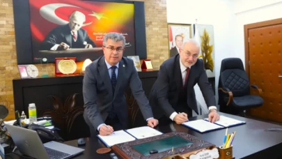 Rektörü Ünal, Bölge Müdürü Özer’e Misafir Oldu