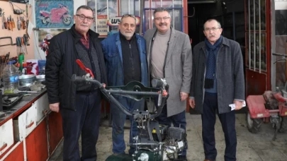 Sanayi Esnafını ziyaret etti
