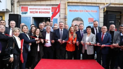 Seçim Bürosu’na coşkulu açılış