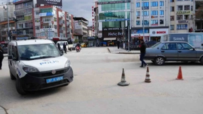 Şehrin en işlek caddesinde iş yerine silahlı saldırı: 1 yaralı