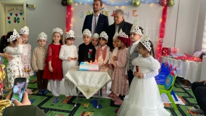 Şehzade Elif 4-6 Yaş Grubu Kur’an Kursunda Merasim Düzenlendi