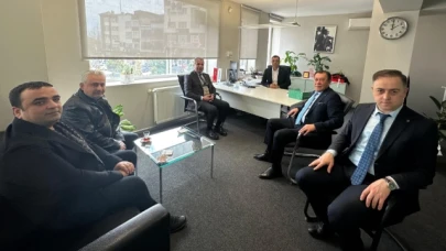 TSO’dan Şube Müdürlerine Hayırlı Olsun Ziyareti