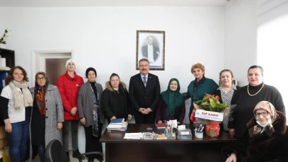 Yardımeli Derneği’nin konuğu oldu