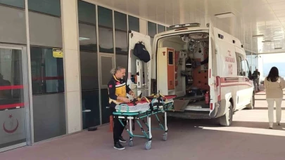 Yüksek gerilime kapılan inşaat işçisi ağır yaralandı