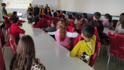 112 Acil Servis'in Önemi Minik Öğrencilere Anlatıldı
