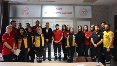 Amasya’da 12 Sağlık Personeline ÇİLYAD Eğitimi Verildi