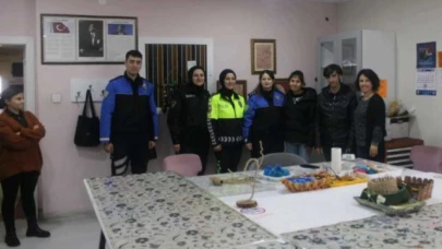 Amasya’da Polisler Özel Öğrencilerle Bir Araya Geldi