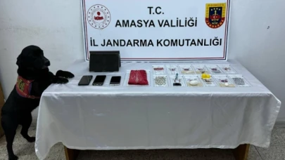 Amasya'da uyuşturucu operasyonu: 4 tutuklama