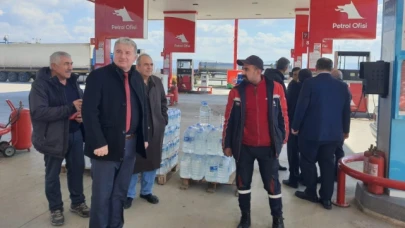 Arslan ve ekibinden çevre yolu çıkarması