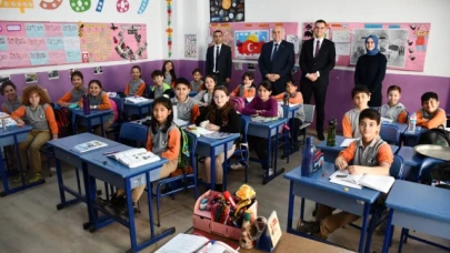 Büyükkaymakcı, Kemal Paşa İlkokulu'nu Ziyaret Etti