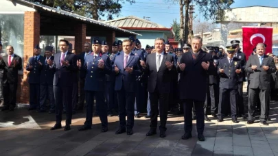 Çanakkale Şehitleri, Hava Şehitliği'nde Törenle Anıldı