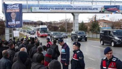 Cumhurbaşkanı Erdoğan'a yoğun ilgi
