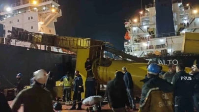 Devrilen kule vincinin operatörü hayatını kaybetti