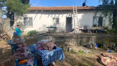 Evinin yandığı haberini alınca hayatının şokunu yaşadı