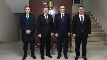 Kaymakam Güldoğan, Vali Tavlı'yı Ağırladı