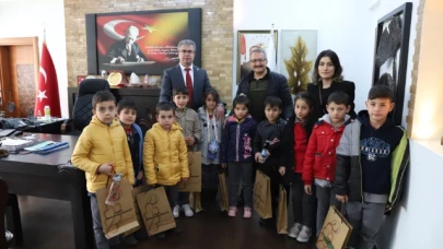 İlkokul öğrencileri Bölge Müdürlüğünü Ziyaret Etti