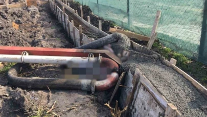 İnşaat ustasının acı ölümü
