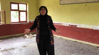 Kadın muhtar adayından okul vaadi
