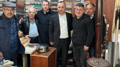 Karagöz’den Amasya’da Esnaf Ziyareti