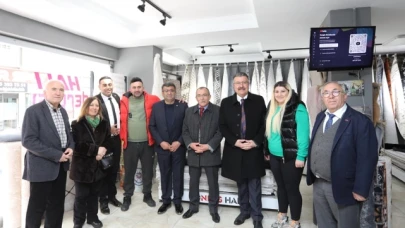 Kargı, MHP İlçe Başkanlığı'nın Standını Ziyaret Etti