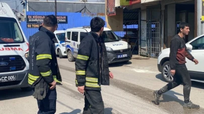 Kaynak kıvılcımı yangına sebep oldu: 4 yaralı