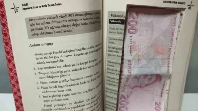 Kitabın arasına gizlenmiş 46 adet sahte banknot ele geçirildi
