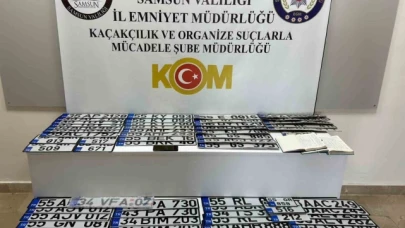 Sahte araç plakası operasyonu: 5 kişi yakalandı
