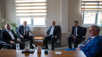 Turabi, Rektör Can’ın Misafiri Oldu