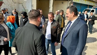 Uyanık, Esnaf Ziyaretlerine Devam Ediyor