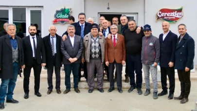 Uyanık, OSB'deki Firmaları Ziyaret Etti