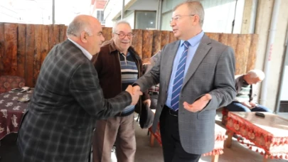 Vali Doruk Esnaf Ziyaretinde