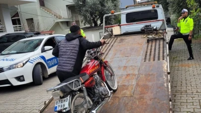 15 yaşındaki sürücüye 37 bin TL ceza