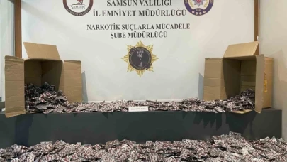 27 bin 412 adet sentetik ecza ve 100 sikke ele geçirildi