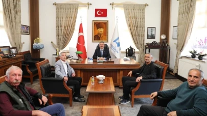 Alkan’dan Başkan Kargı’ya Hayırlı Olsun Ziyareti