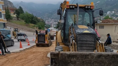 Amasya Belediyesi Çalışmalarına Devam Ediyor