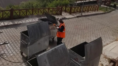 Amasya'da Temizlik Çalışmaları Sürüyor