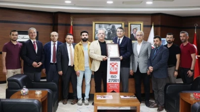 ​​​​​​​Amasya Üniversitesi'ne Bilgi Güvenliği Sertifikası