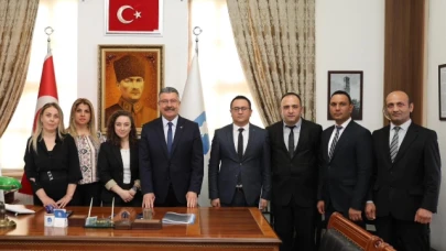 Çalışma Arkadaşlarından Başkan Kargı’ya Ziyaret