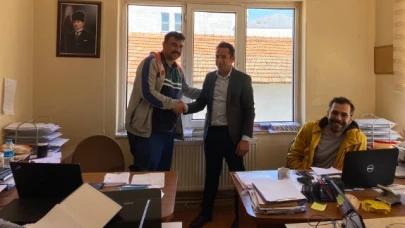 Çelik, Kurum Personeliyle Bayramlaştı