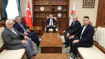 Demir, İlk Ziyaretini Vali Doruk’a Yaptı