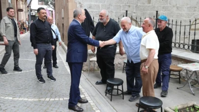 Doruk, Esnaf Ziyaretinde Bulundu