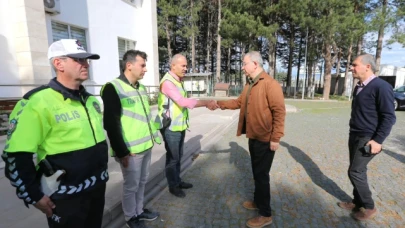 Doruk, Trafik Denetim Faaliyetlerine Katıldı