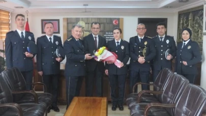 Emniyet Teşkilatından Kaymakam Güldoğan’a Ziyaret