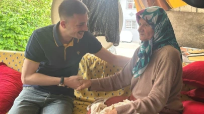Güdek’ten protez ayak sözü