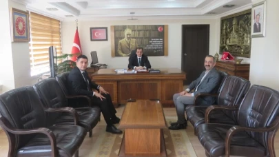 Akbaş, Kaymakam Güldoğan'ı Ziyaret Etti